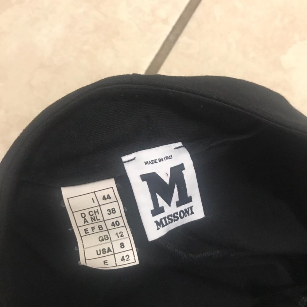 Missoni Black Pants US size 8 - Picture 3 of 5